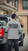 تیشرت آستین کوتاه مردانه پشت و جلو چاپ برجسته patron