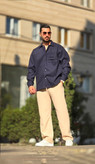کت پشمی مردانه تک جیب